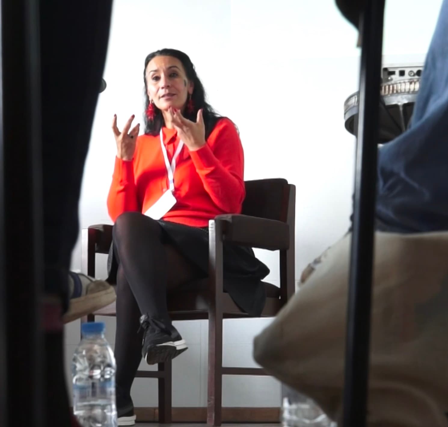 Autour de l'oeuvre de Fatema Mazmouz